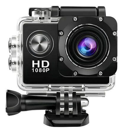 Cámara Deportiva Sumergible 1080P Full HD